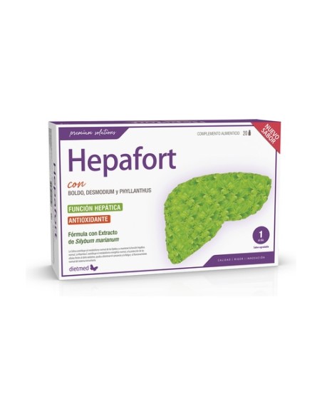 Hepafort función hepática 20 ampollas Dietmed