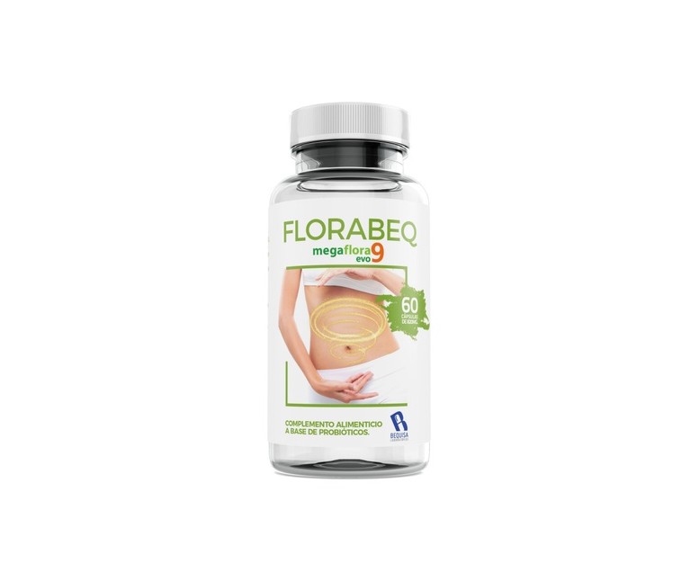 Florabeq mezcla de probióticos y prebióticos 60 cápsulas BEQUISA