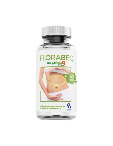 Florabeq mezcla de probióticos y prebióticos 60 cápsulas BEQUISA