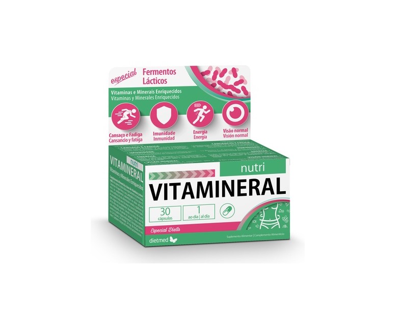 Vitamineral nutri 30 cápsulas Dietmed