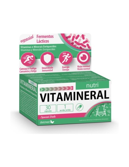 Vitamineral nutri 30 cápsulas Dietmed