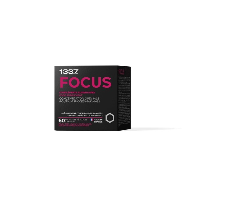 1337 Focus concentración y memoria 60 cápsulas 1337 Pharma