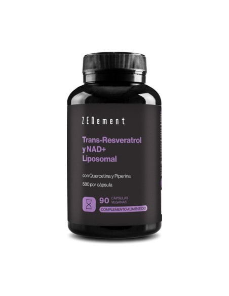 Trans-resveratrol 500mg 90 cápsulas Zenement