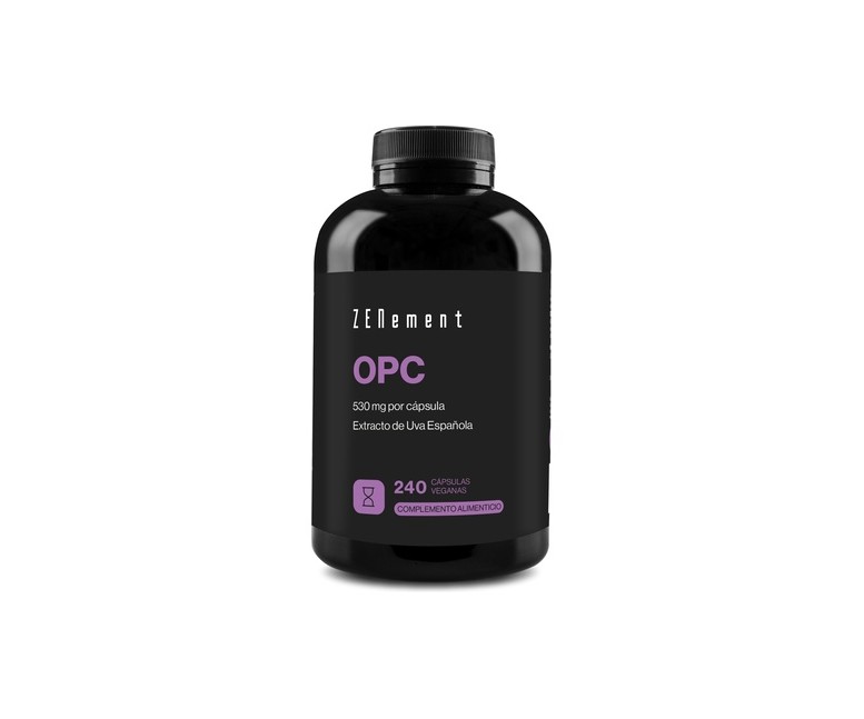 OPC 530 mg 240 cápsulas vegetales de 530 mg Zenement