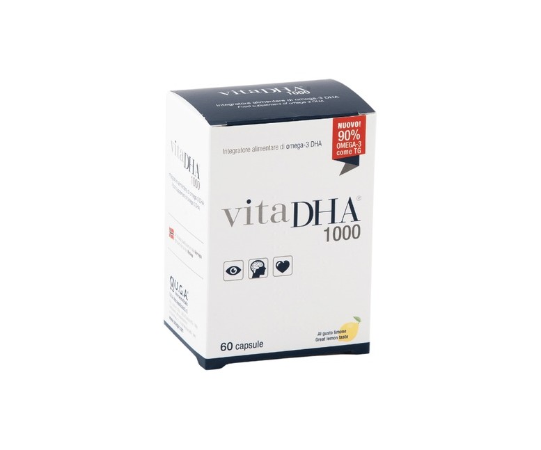 Vita dha 1000 omega 3 60 perlas Uga Nutraceuticals