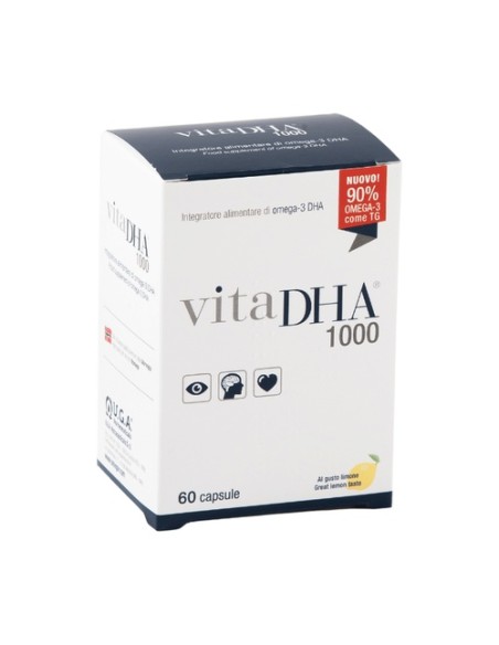 Vita dha 1000 omega 3 60 perlas Uga Nutraceuticals