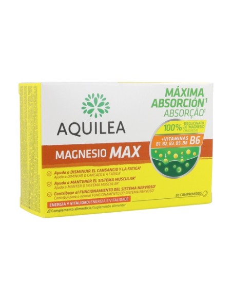Aquilea Magnesio Max 30 comprimidos Aquilea