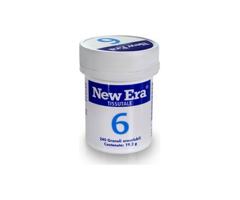 Schüssler 6 Kalium Sulfuricum 240 comprimidos sublinguales New Era