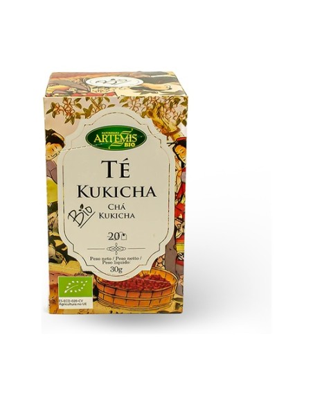 Té Kukicha 20 bolsitas infusoras Artemis