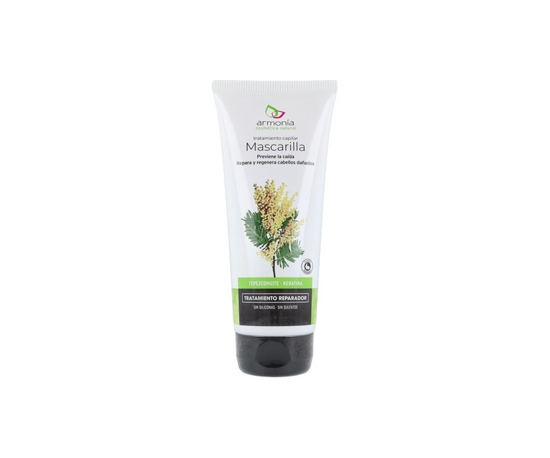 Mascarilla Capilar de Tepezcohuite 200 ml de crema Armonia