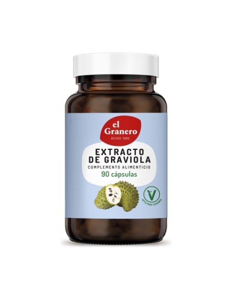Extracto de Graviola 90 cápsulas El Granero Integral