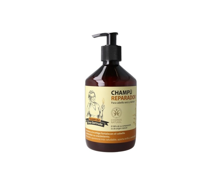 Champú reparador cabello seco y dañado 500 ml Oma Gertrude