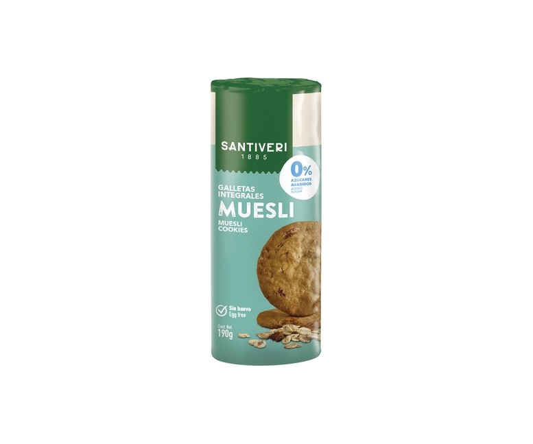 Galletas Muesli sin Azúcar 185 g Santiveri