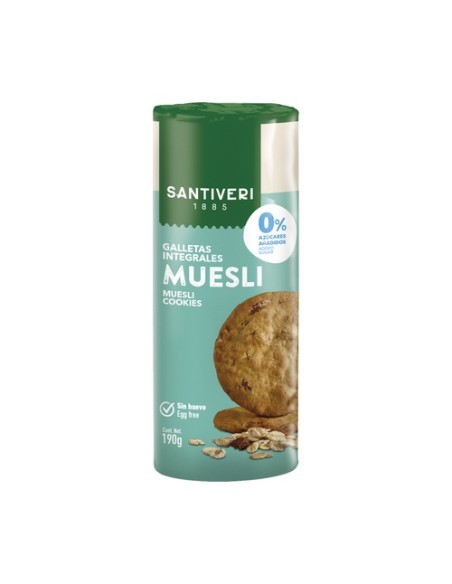 Galletas Muesli sin Azúcar 185 g Santiveri
