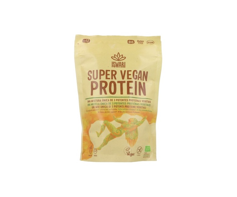 Proteína super vegana superalimento Bio 250 g de polvo (Cáñamo) Iswari