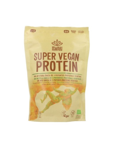 Proteína super vegana superalimento Bio 250 g de polvo (Cáñamo) Iswari