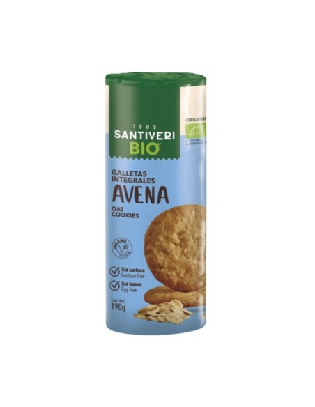 Galletas digestive avena Bio 190 g Santiveri