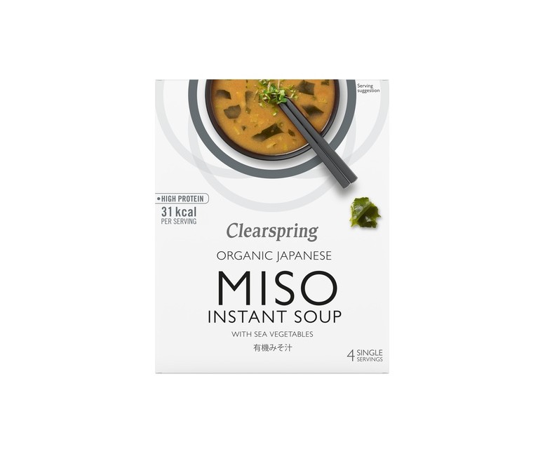 Sopa de Miso y Algas 40 g Clearspring