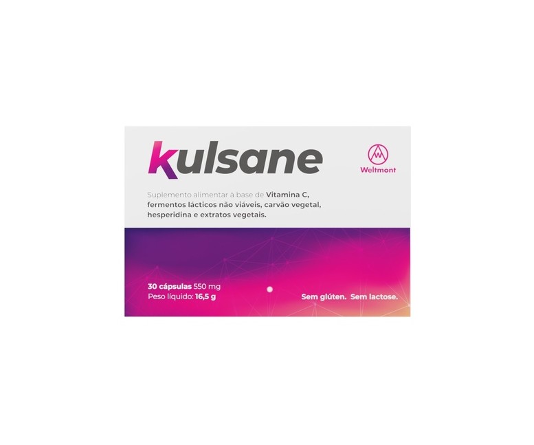 Kulsane paraprobiótico 30 cápsulas de 550mg Welmont