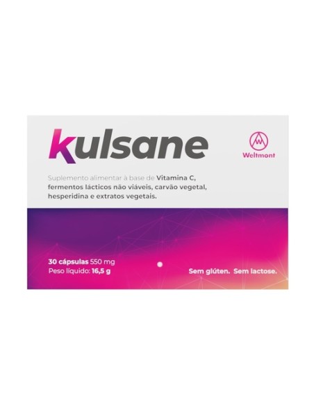 Kulsane paraprobiótico 30 cápsulas de 550mg Welmont