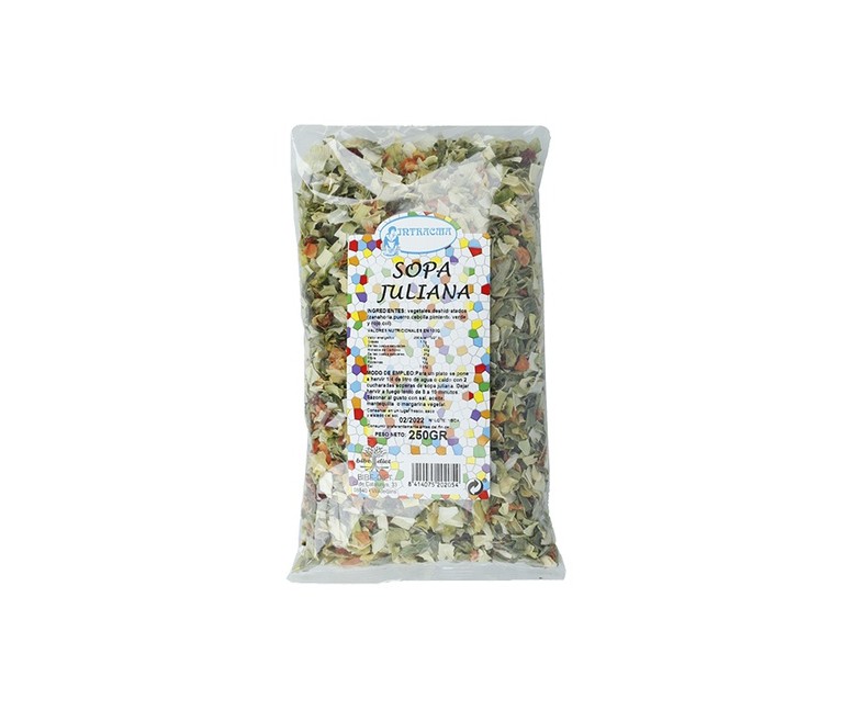Sopa Juliana 250 g Intracma