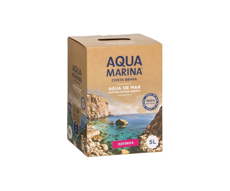 Agua de mar isotónica 5 L Aquamarina Costa Brava
