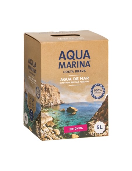 Agua de mar isotónica 5 L Aquamarina Costa Brava