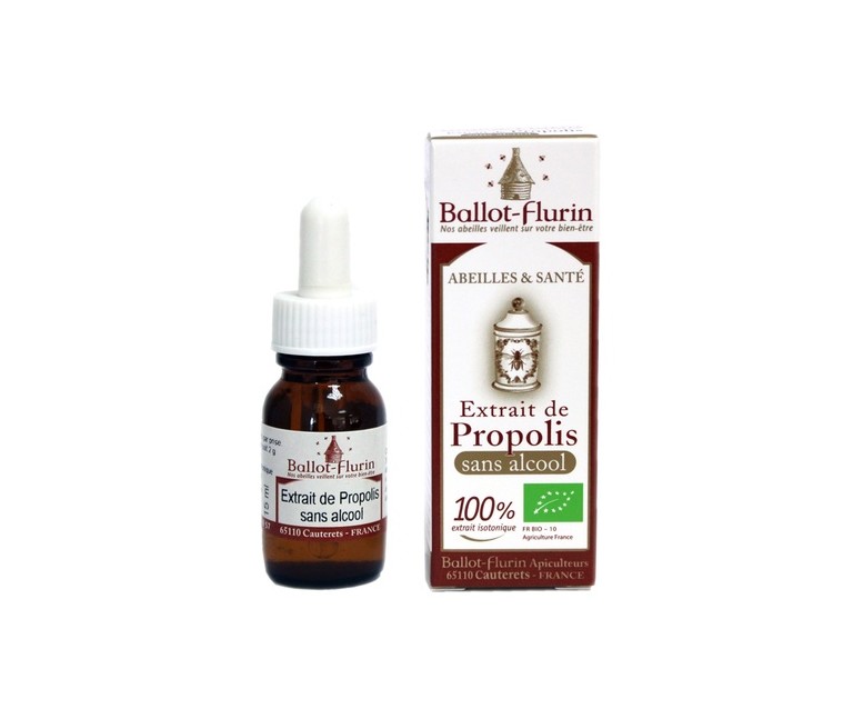 Extracto de propóleo orgánico 15 ml Ballot Flurin
