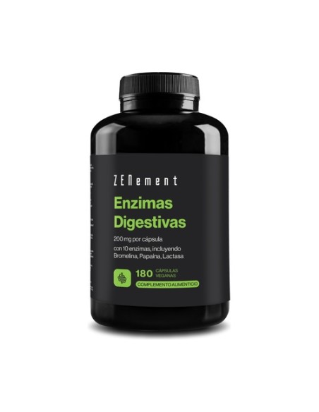 Enzimas digestivas 180 cápsulas vegetales Zenement