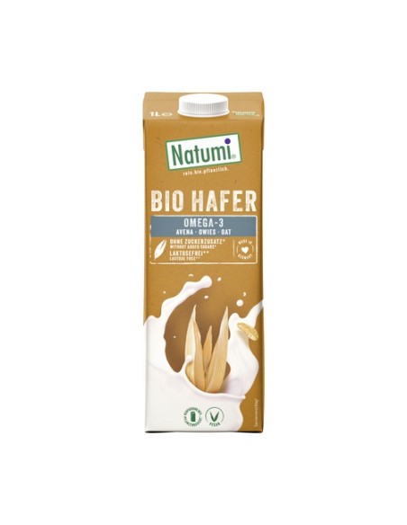Bebida de avena y omega 3 Bio 1 L (Avena) Natumi
