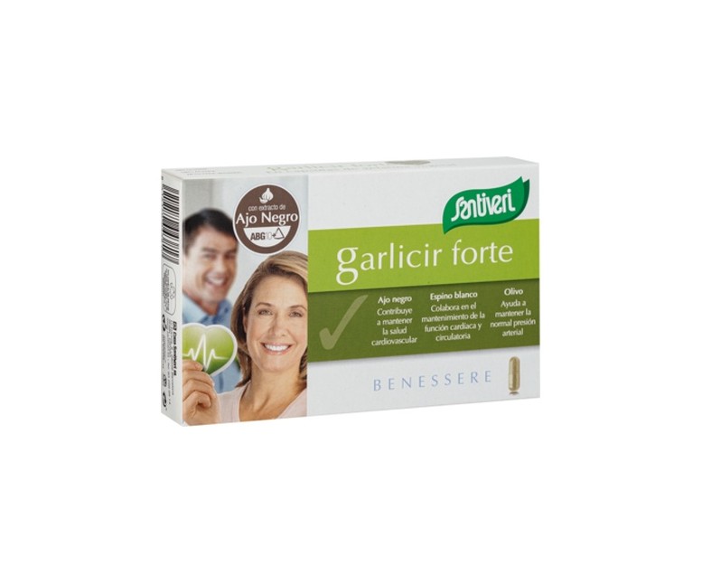 Garlicir forte 40 cápsulas Santiveri