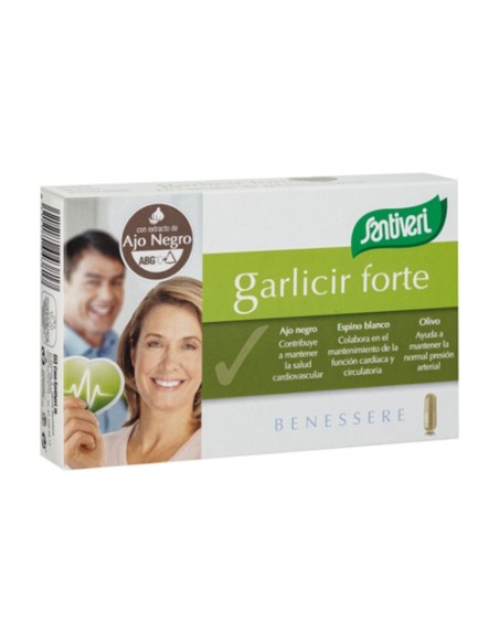 Garlicir forte 40 cápsulas Santiveri