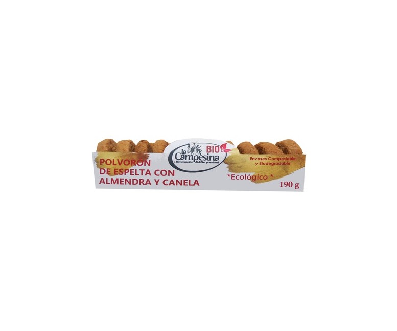 Mantecados veganos y ecológicos 190 g (Almendra - Coco) La Campesina