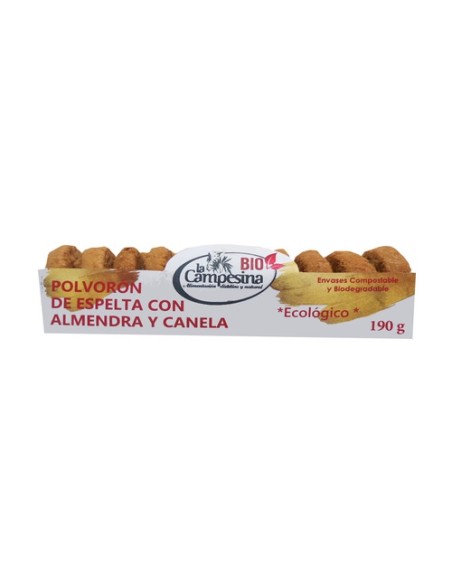 Mantecados veganos y ecológicos 190 g (Almendra - Coco) La Campesina