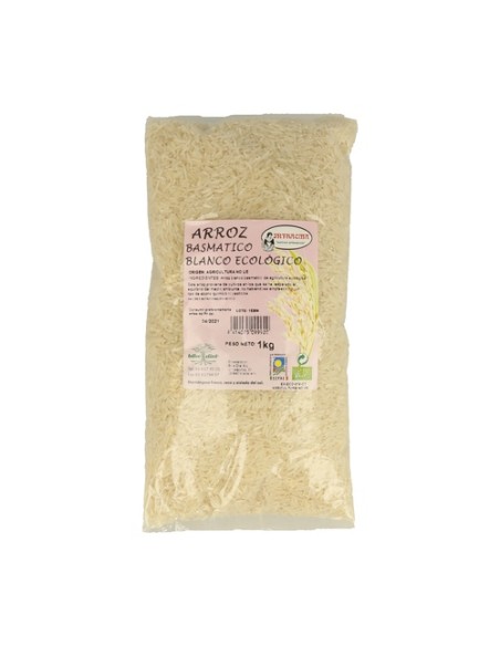 Arroz Basmati Blanco Ecológico 1 kg Intracma