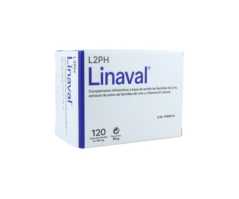 Linaval 120 cápsulas Ele2Pharma
