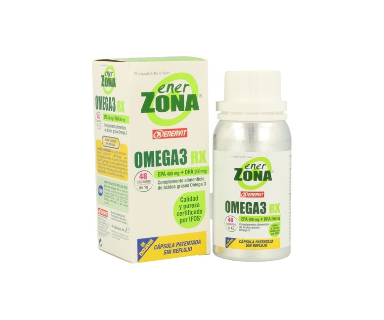 Omega 3 RX 1g 48 cápsulas de 1g Enerzona