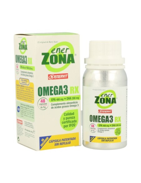 Omega 3 RX 1g 48 cápsulas de 1g Enerzona