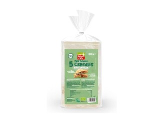 Pan de molde tierno 5 cereales sin corteza