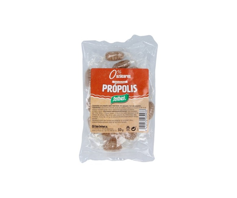 Caramelos de propolis Bio 50 g Santiveri