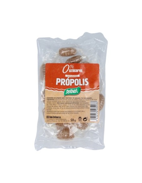 Caramelos de propolis Bio 50 g Santiveri