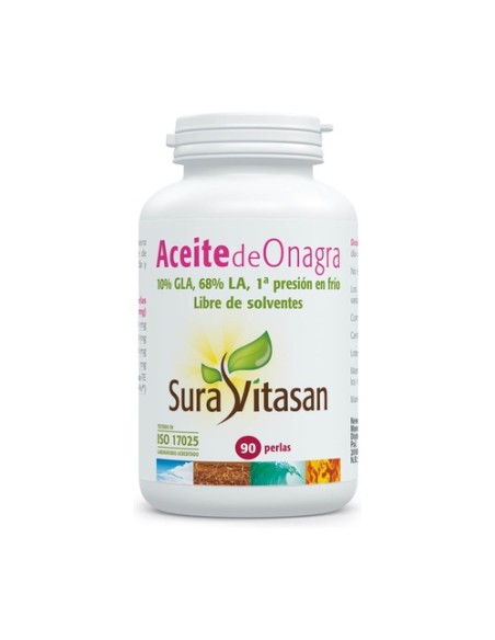 Aceite de Onagra 90 perlas de 500mg Sura Vitasan