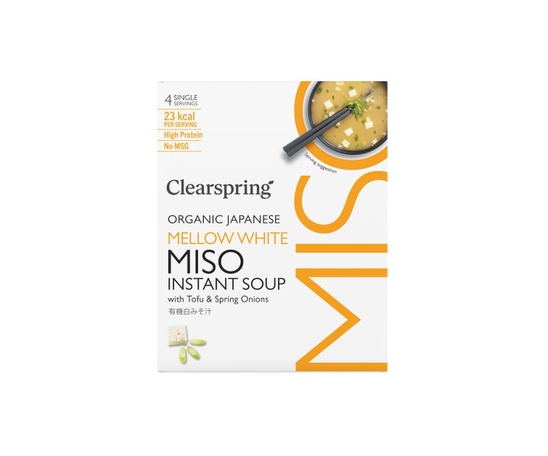 Sopa Miso y Tofu Suave 40 g Clearspring