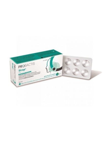 Probactis strep probióticos fresa 30 comprimidos masticables Probactis