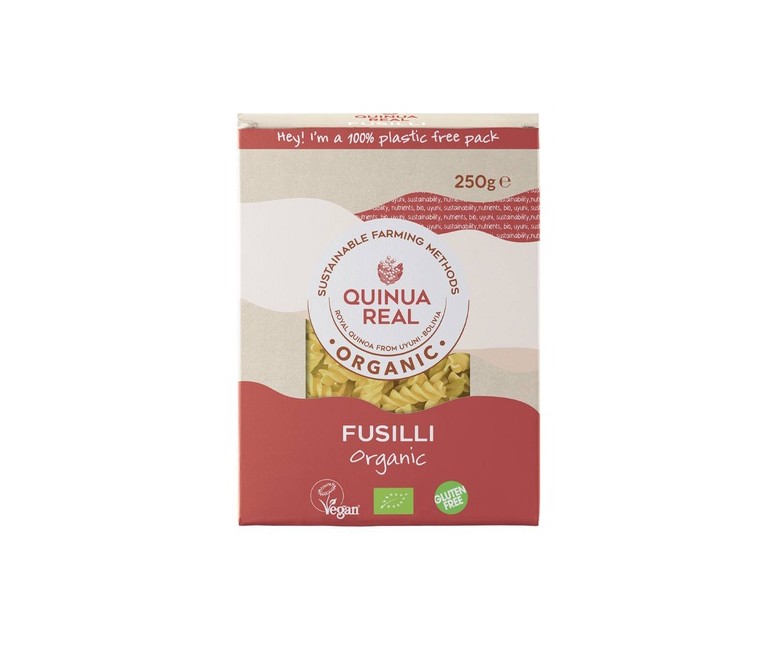 Fusilli de arroz y quinoa real 250 g Quinua Real