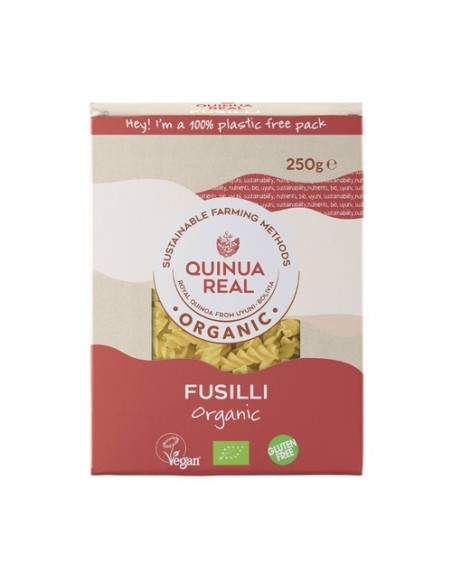 Fusilli de arroz y quinoa real 250 g Quinua Real