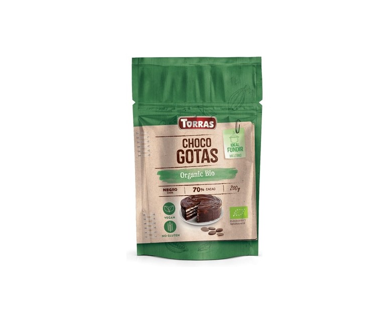Gota chocolate 70% cacao doypack 200 g (Chocolate) Torras