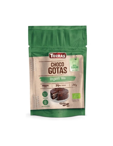 Gota chocolate 70% cacao doypack 200 g (Chocolate) Torras
