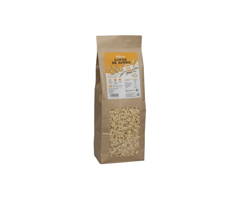 Copos de avena 1 kg Plantis