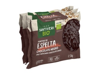 Pack Tortitas espelta choco negro Bio